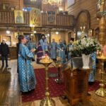 В канун праздника Сретения Господня епископ Митрофан совершил всенощное бдение в Казанском храме Вырицы