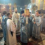 Епископ Митрофан совершил Литургию в Покровском храме Мариенбурга